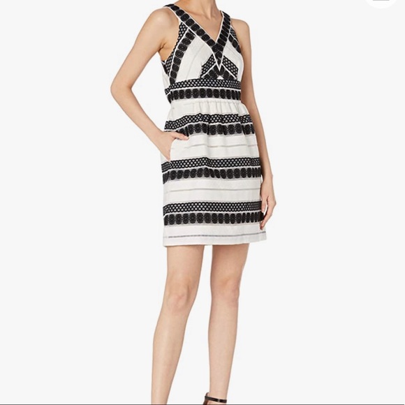 Plenty by Tracy Reese Dresses & Skirts - NWT Plenty Dresses by Tracy Reese 'Loretta' - Black Jacquard Stripe, Size 10